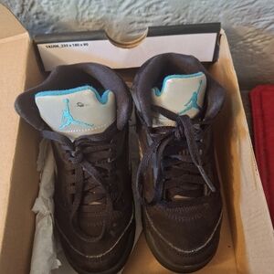 Kids' Jordan Sneakers - Black and Blue